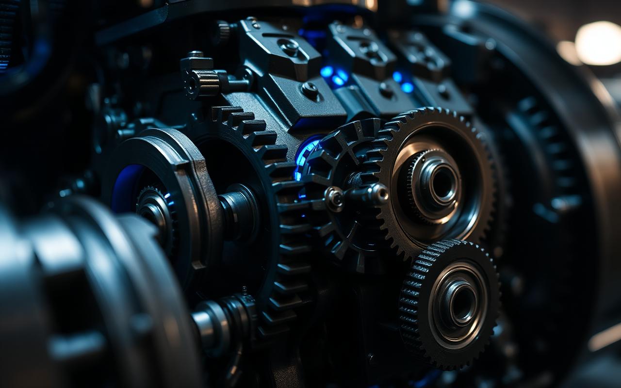 Precision engine with interlocking gears - the revenue engine